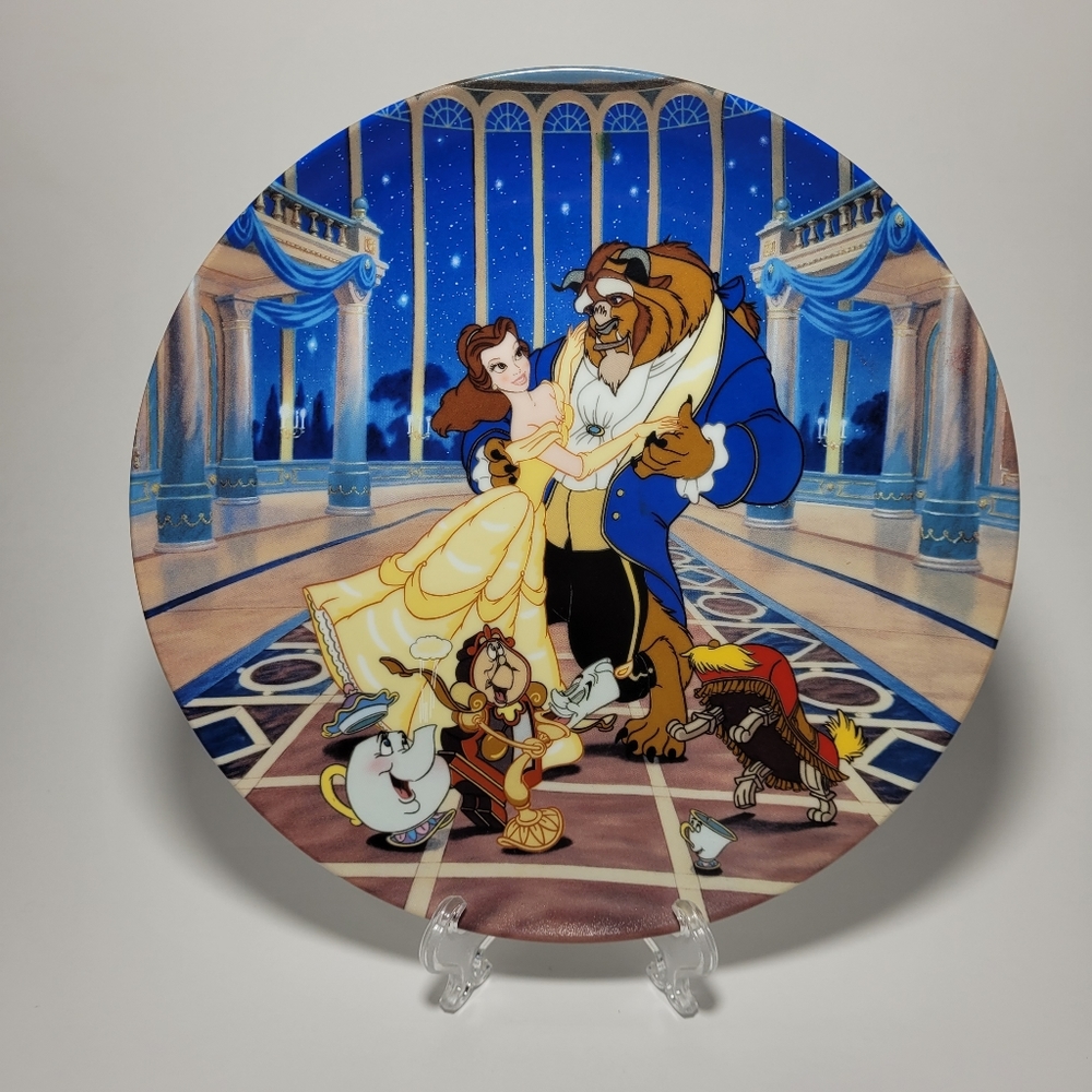 Beauty and the Beast Collectable Plate